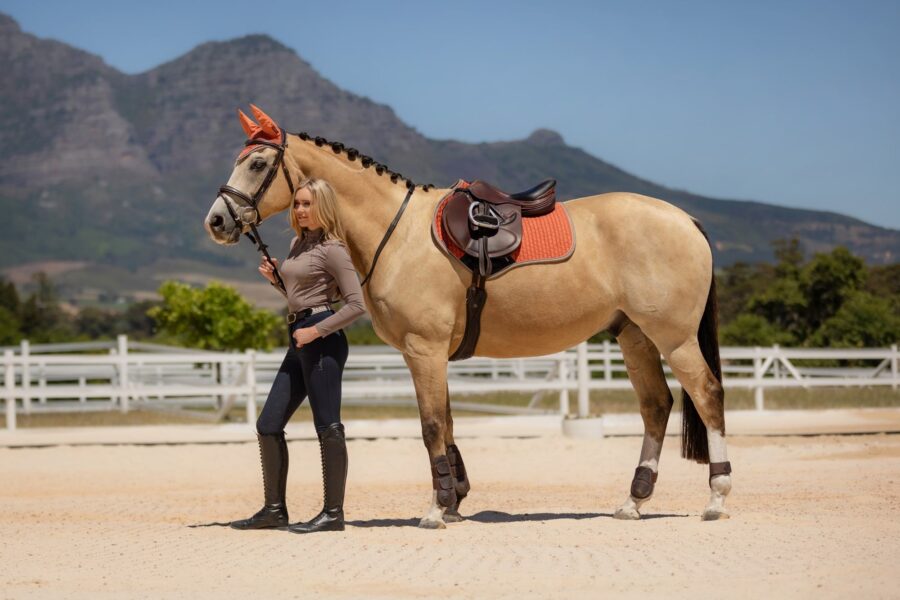 SPRINGUNDERLAG SUEDE - APRICOT - Image 6