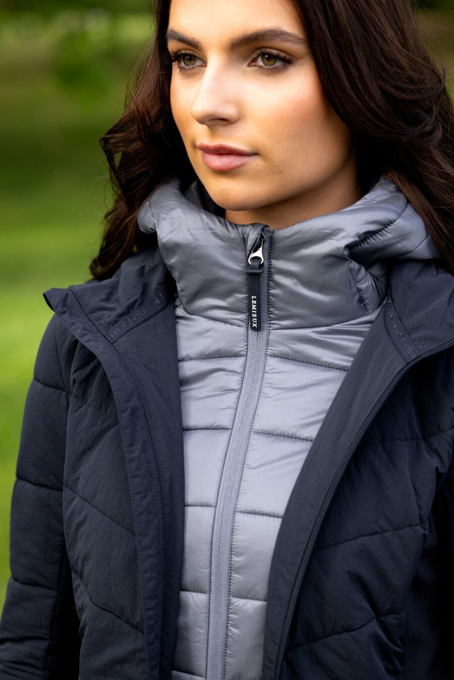 HYBRIDJAKKE BRIONEY - NAVY - Image 9