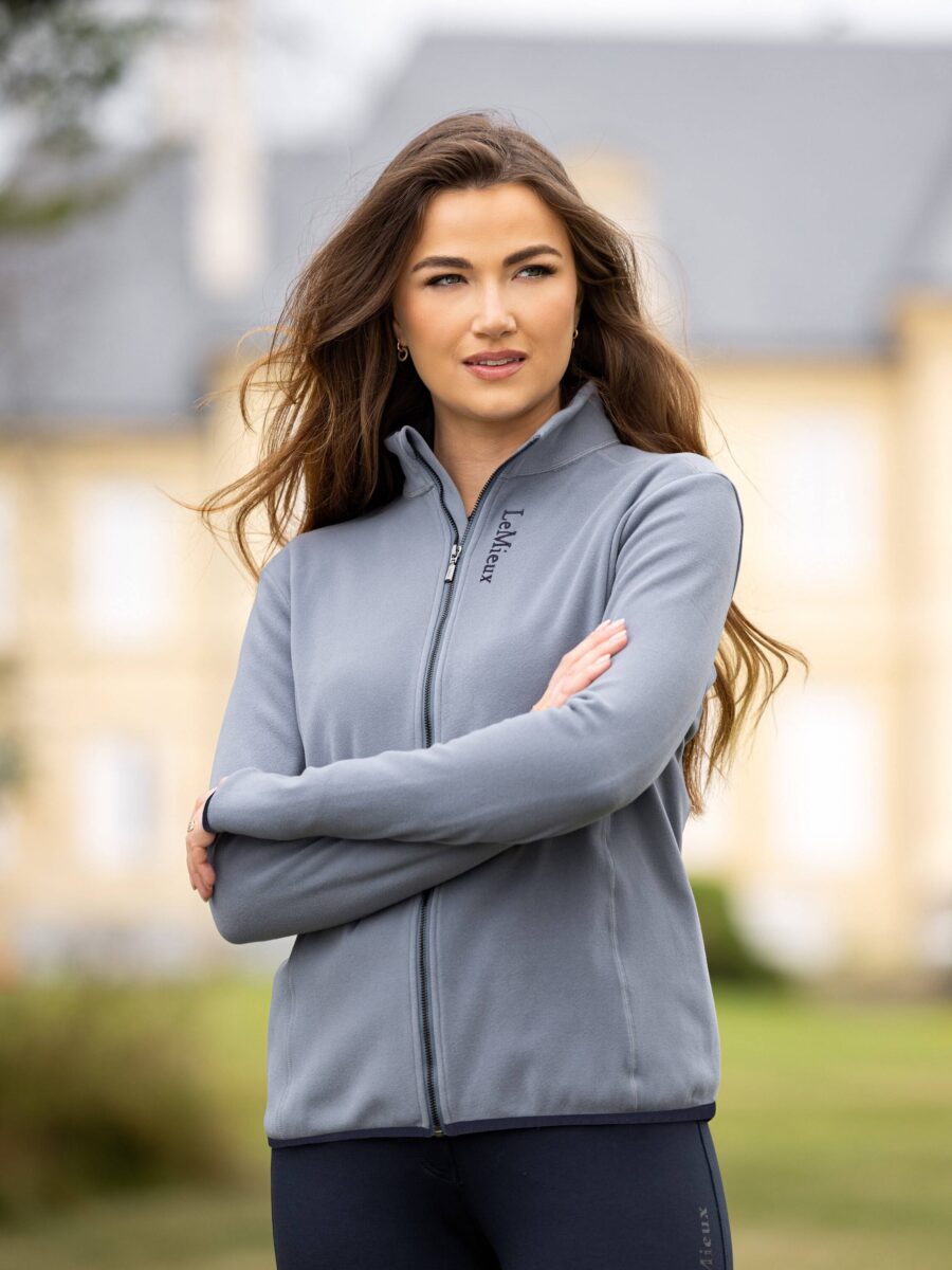 LEMIEUX FAYE FLEECE MED LYNLÅS - JAY BLUE - Image 5