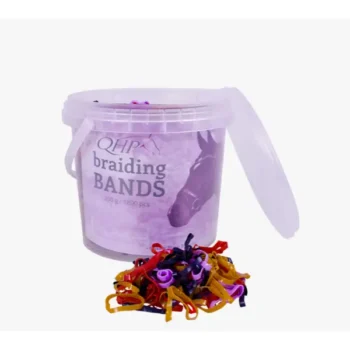 SILICONE ELASTIKKER I BØTTE - 200 G. - MIX