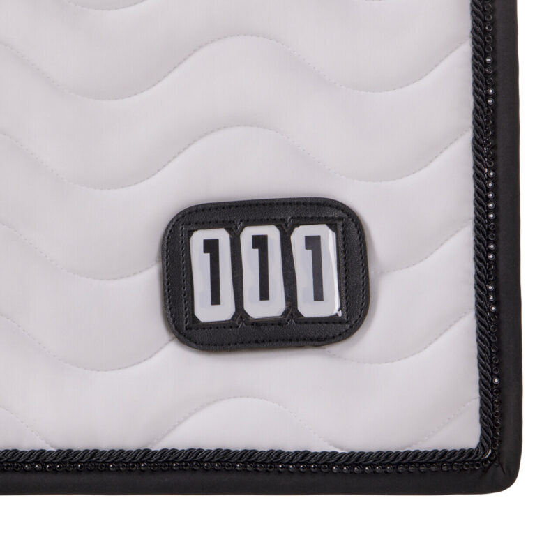 QHP SADELUNDERLAG NUMBER - HVID/SORT - Image 4