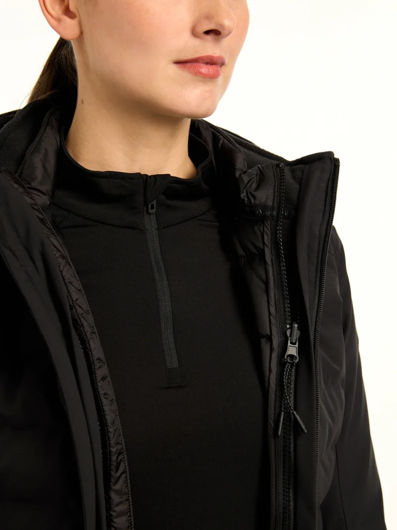 LEMIEUX BROOKE HYBRID VINTERJAKKE -SORT - Image 5