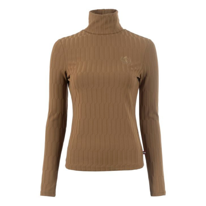 CAVALLO BLUSE CAVALLELA - DARK CARAMEL