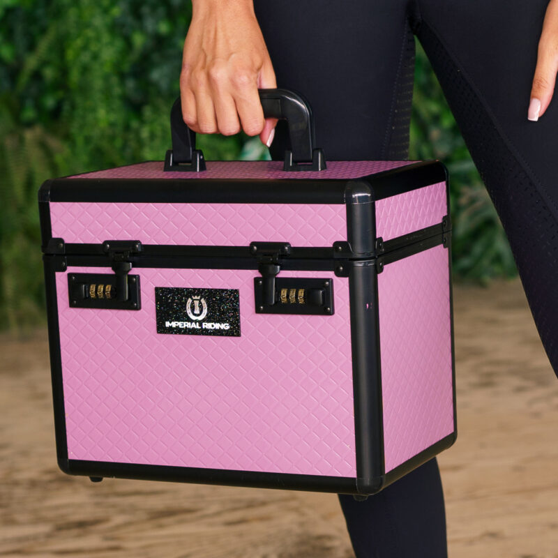 IRH GROOMING BOX SMALL - PINK/SORT - Image 2
