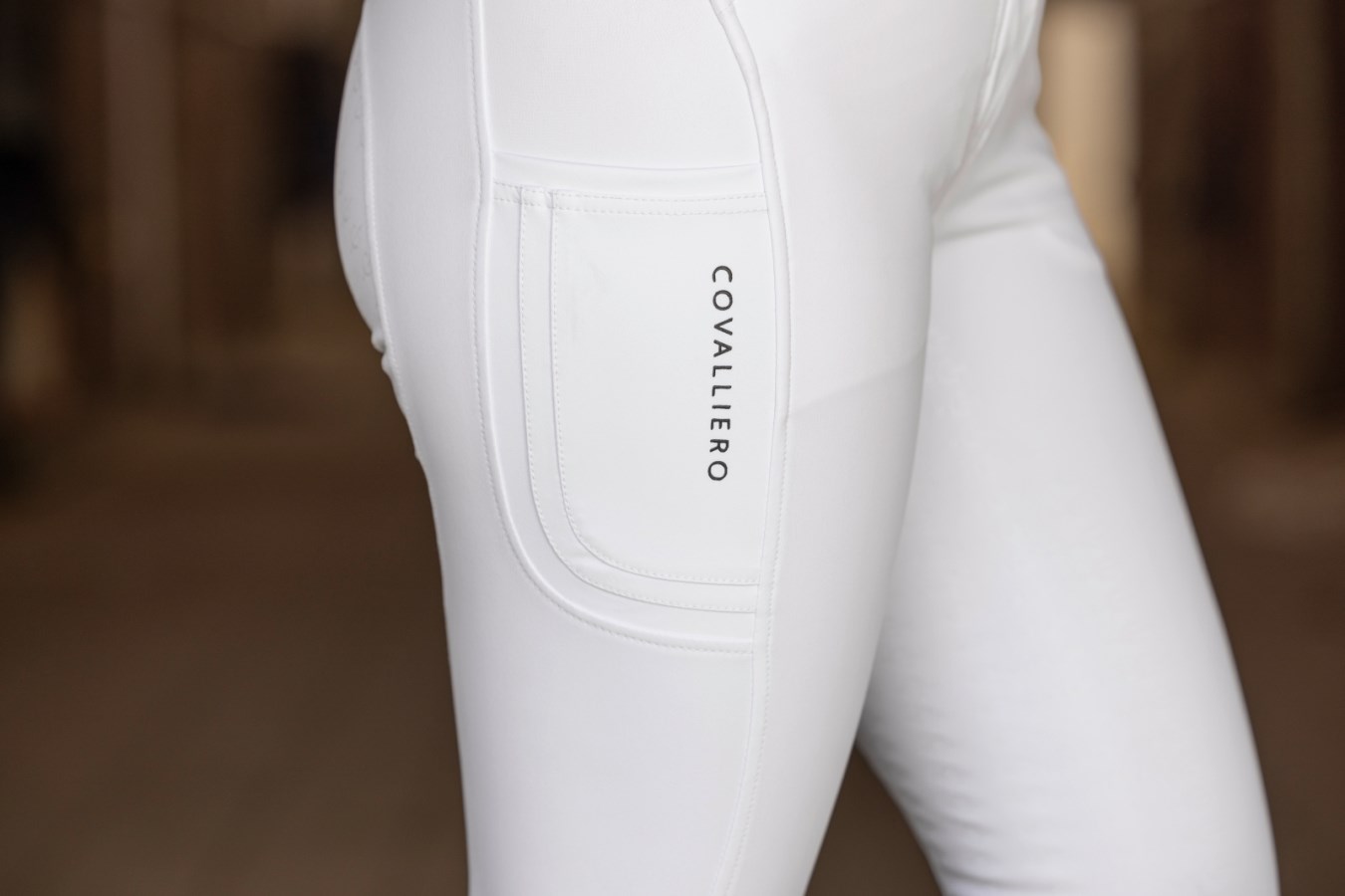 COVALLIERO PREMIUM RIDEBUKSER - HVID - Image 6