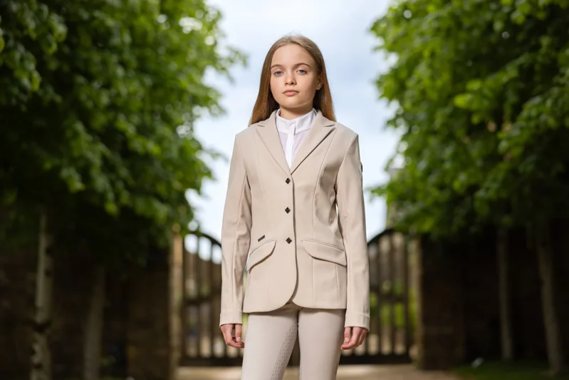 LEMIEUX YOUNG RIDER KENNEDY STÆVNEJAKKE - STONE - Image 8