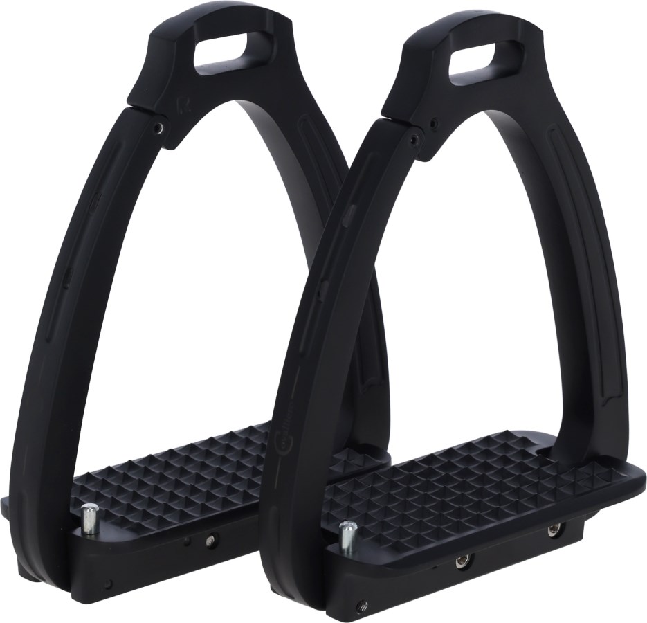 SIKKERHEDS STIGBØJLER - SORT