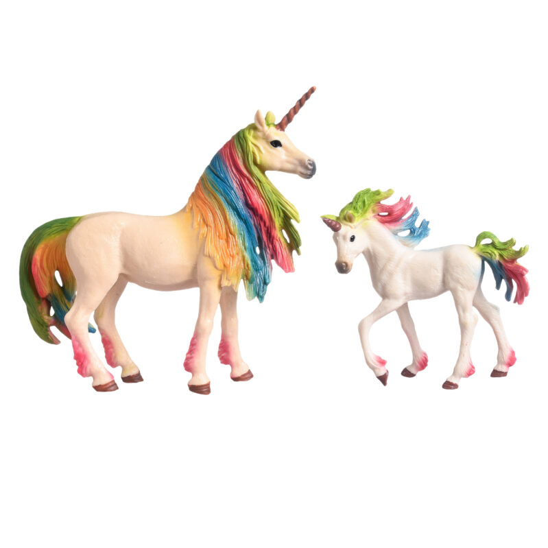 ENHJØRNING SÆT MAGIC - RAINBOW