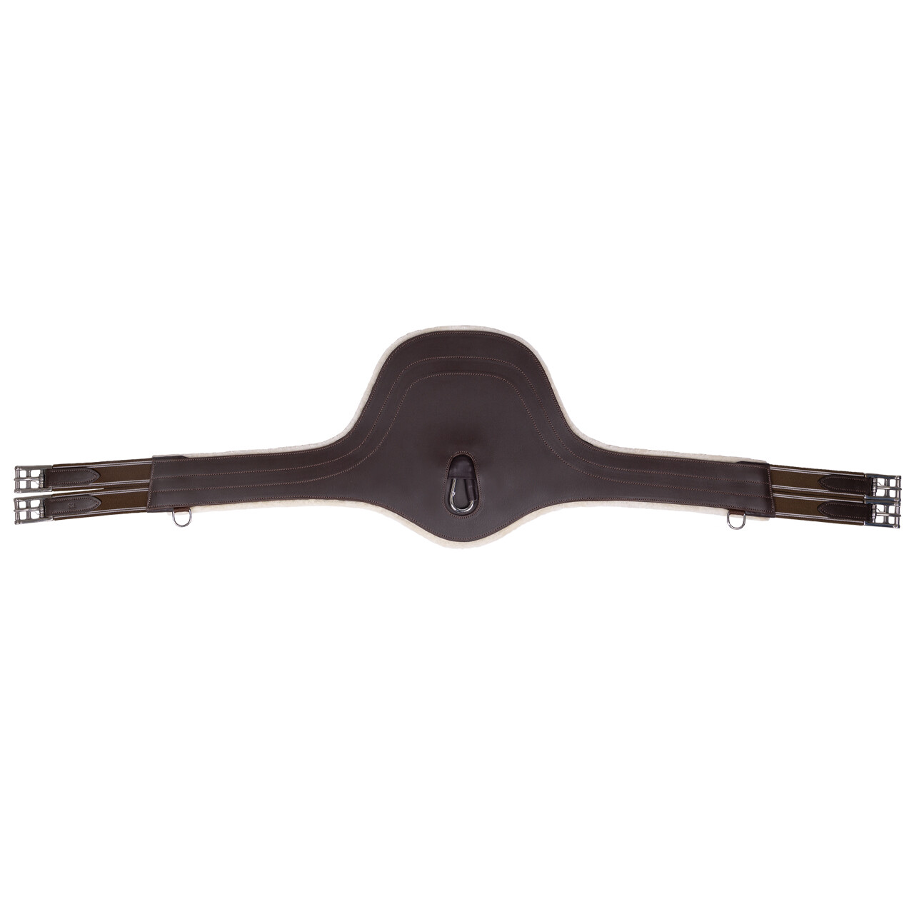 QHP PLADEGJORD MED IMITERET LAM – BRUN – 125 cm