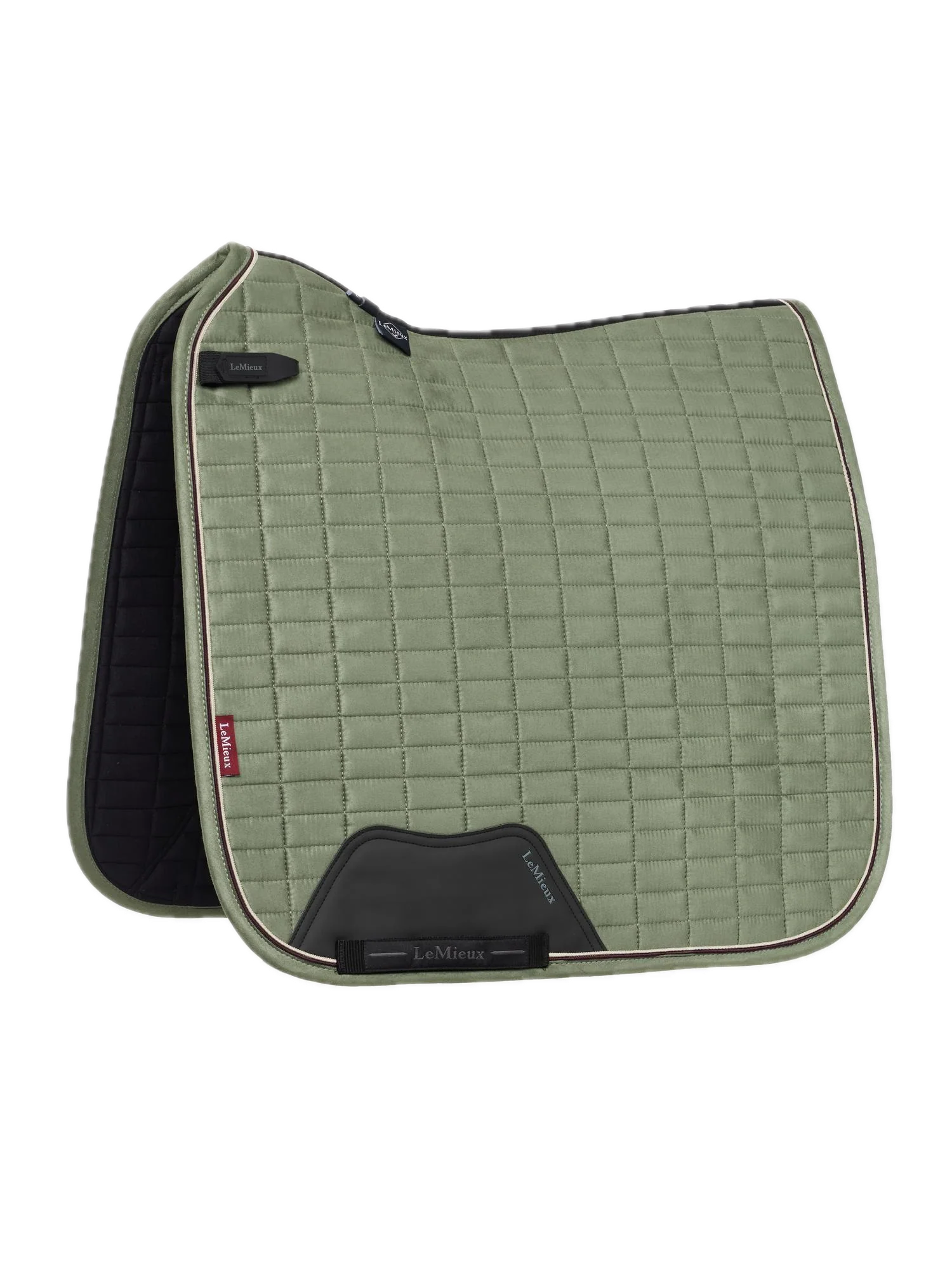 LEMIEUX DRESSURUNDERLAG SUEDE - ROSEMARY - S/M 16"