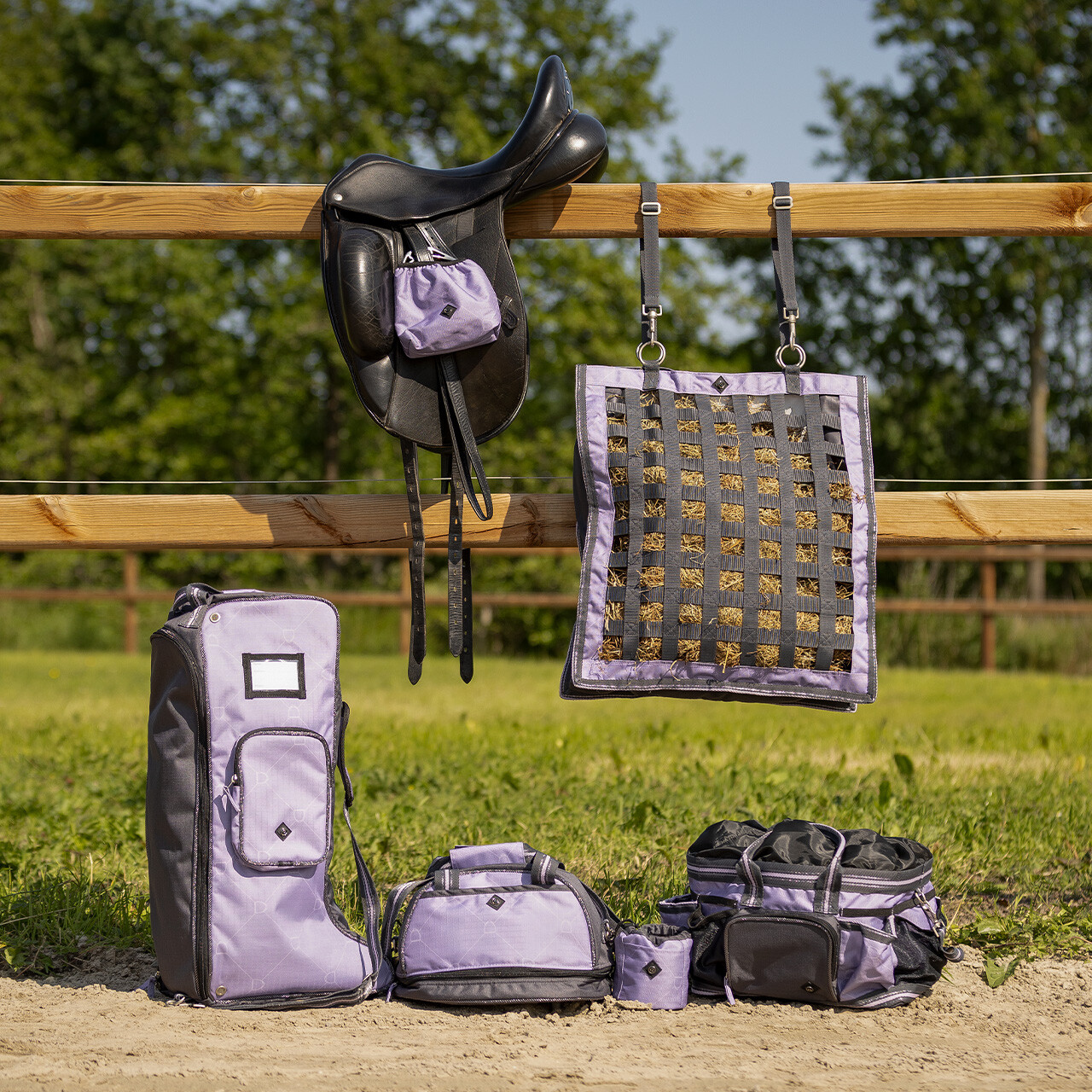 QHP HJELMTASKE COLLECTION - LAVENDER HAZE - Billede 3