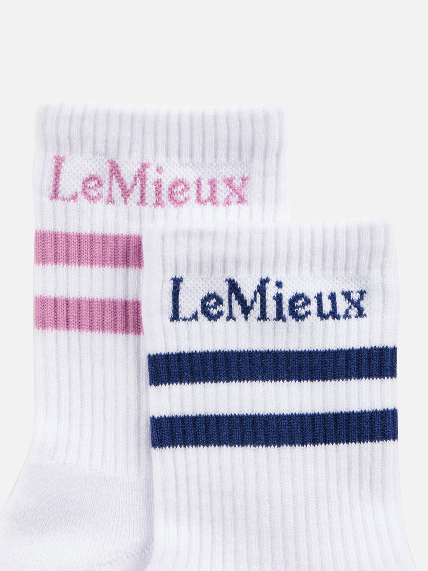 LEMIEUX CREW SOKKER 2-PAK - FONDANT/SHADOW - Billede 3