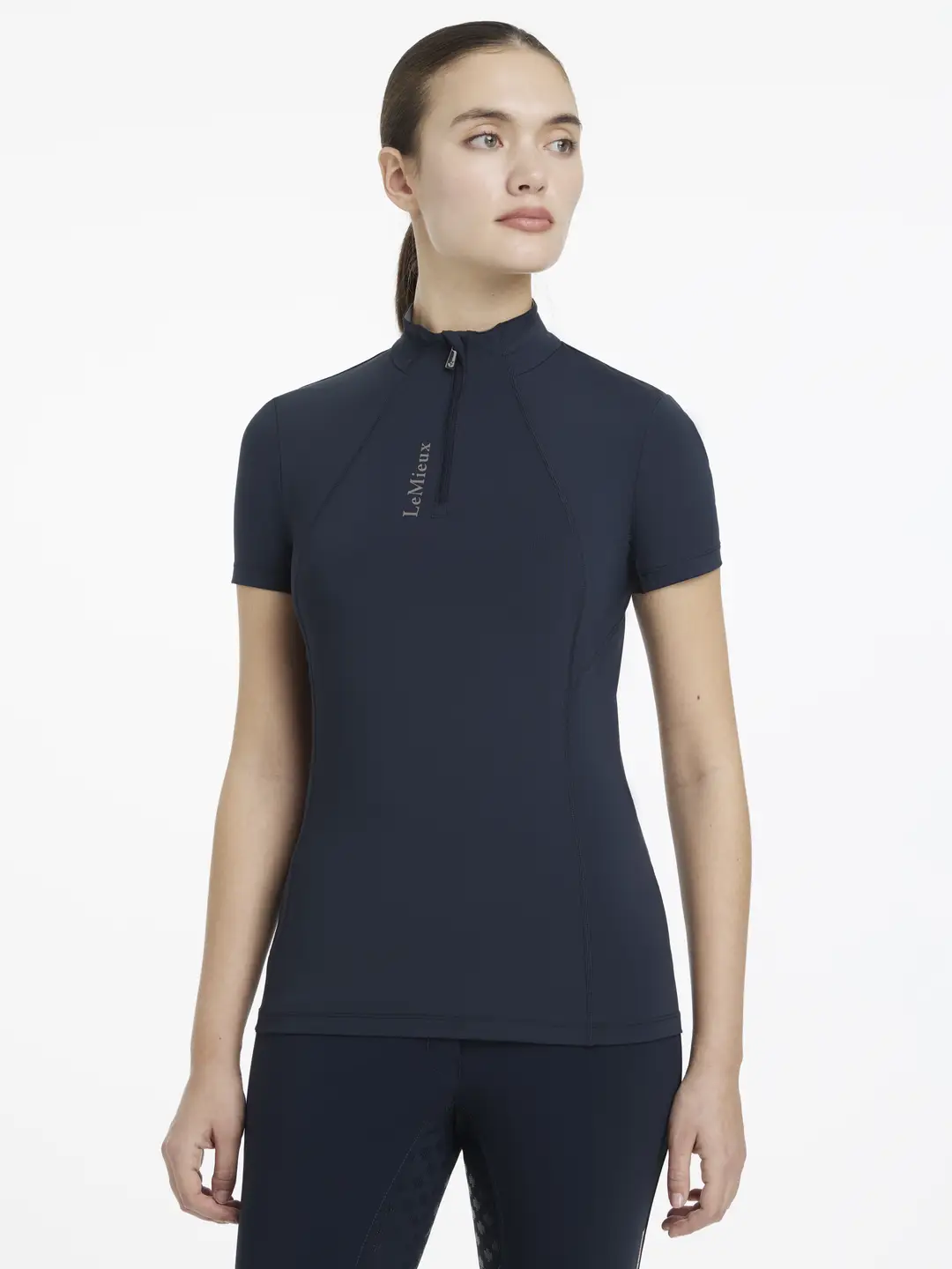 LEMIEUX YOUNG RIDER CLASSIQUE T-SHIRT - NAVY