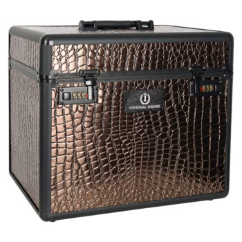 IRH GROOMING BOX - BRUN CROCO