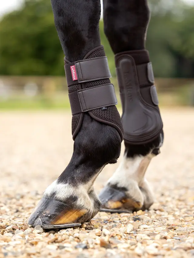 LEMIEUX MESH BRUSHING BOOTS - BRUN - Billede 4