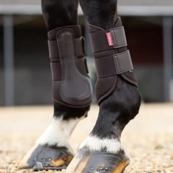 LEMIEUX MESH BRUSHING BOOTS - BRUN