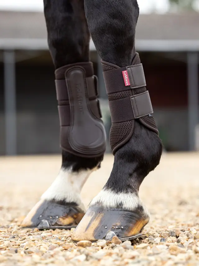 LEMIEUX MESH BRUSHING BOOTS - BRUN