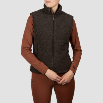 HORKA VEST CHARLOTTE - CHOCOLATE