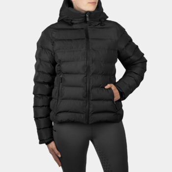 HORKA VANDTÆT PUFFER JAKKE PENELOPE - SORT