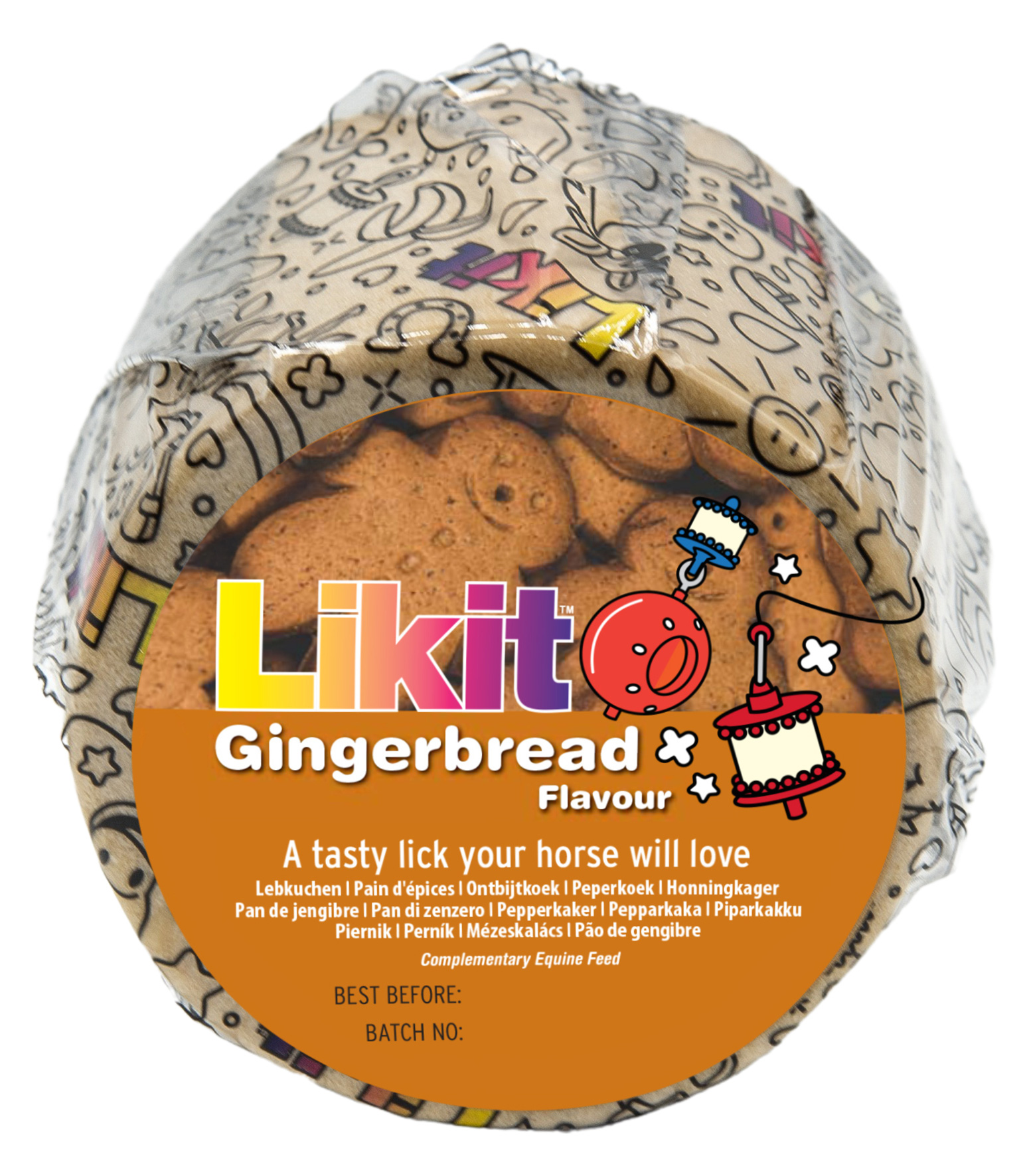 LIKIT SLIKSTEN 625 G. - GINGERBREAD