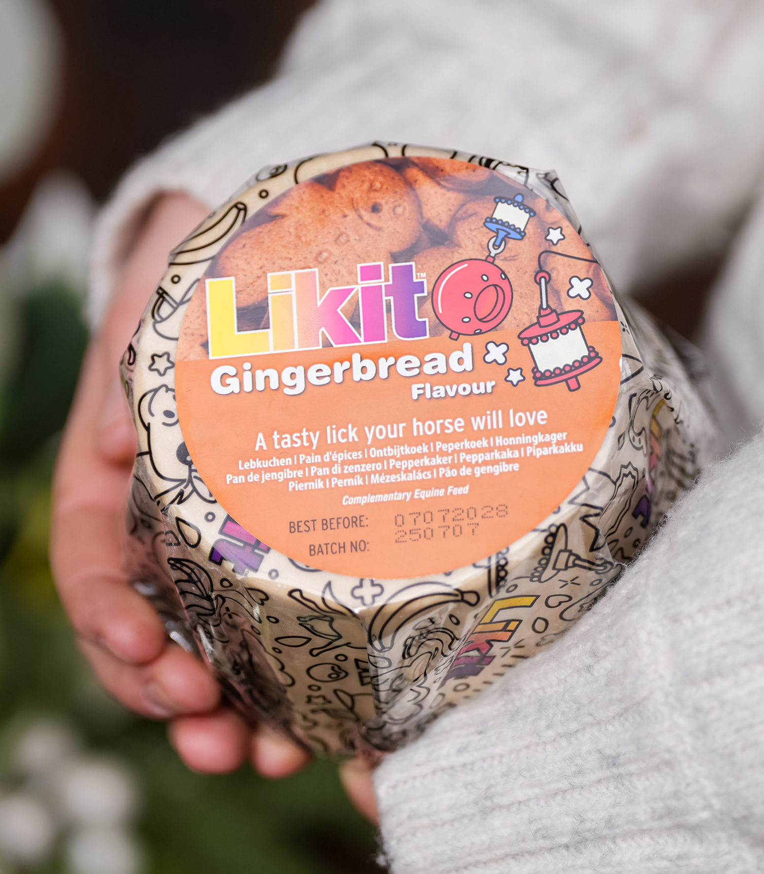 LIKIT SLIKSTEN 625 G. - GINGERBREAD - Billede 3