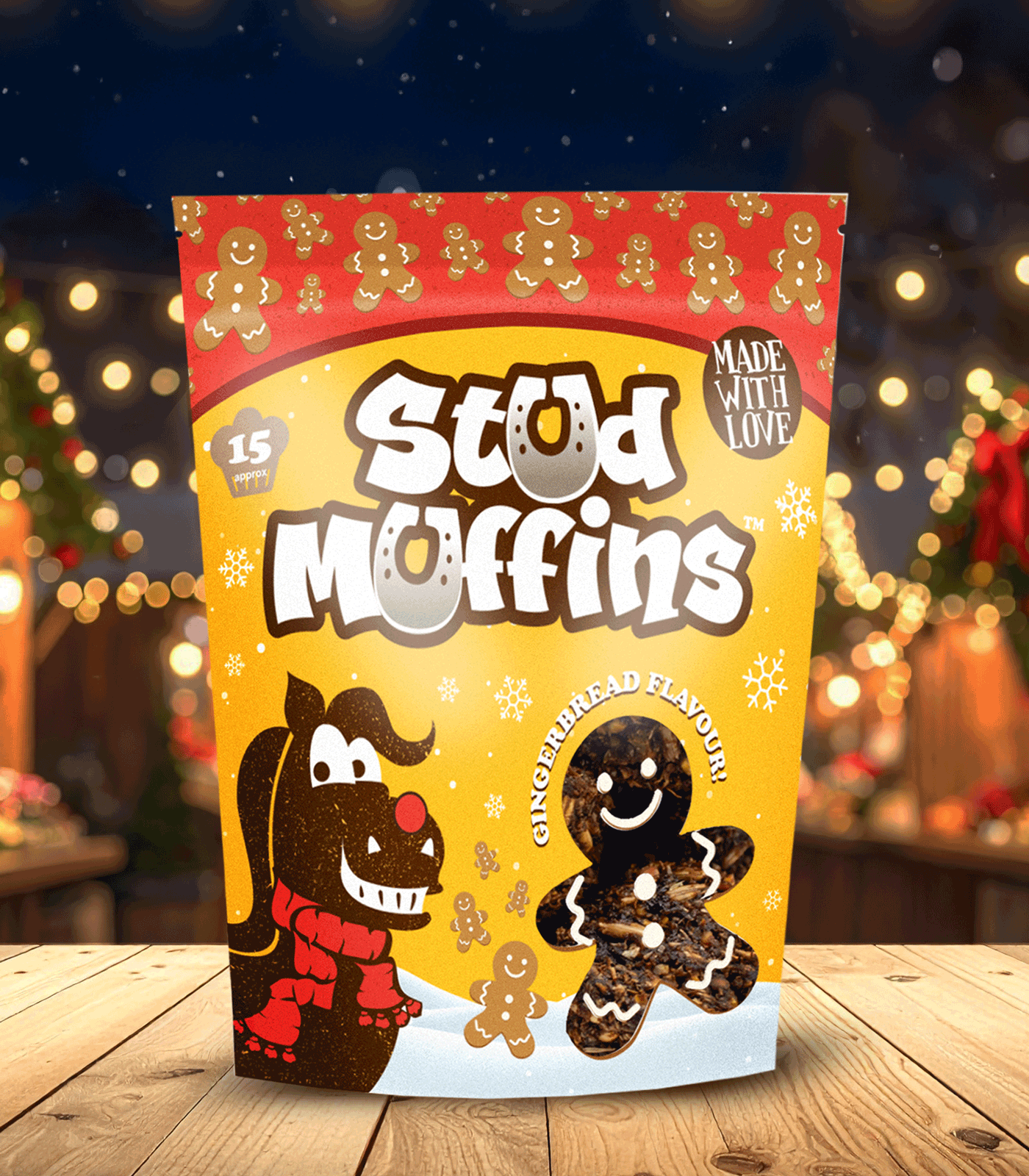 STUD MUFFINS WINTER FLAVOUR - 15 STK.